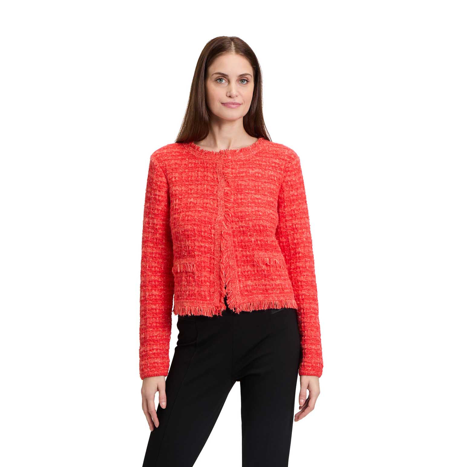 Betty Barclay Patch Blue Cardigan